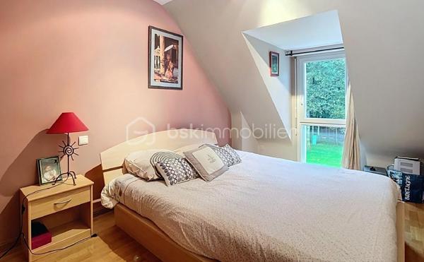 BSK IMMOBILIER – Alix Lagardère vous propose de découvrir cette magnifique maison familiale, construite en 2002, nichée dans un véritable écrin de verdure d'environ 5 500 m², à seulement 2 km du bourg de Languidic, une commune dynamique offrant toutes les commodités, écoles et commerces.

Dès l'entrée, vous serez séduits par une spacieuse pièce de vie baignée de lumière, grâce à ses nombreuses ouvertures sur le jardin. Elle accueille une cuisine aménagée et entièrement équipée, ouverte sur le séjour, agrémenté d'un poêle à bois. Le rez-de-chaussée comprend également une buanderie, un WC indépendant ainsi qu'une superbe suite parentale, récemment aménagée, offrant un dressing, une salle d'eau avec WC et un accès direct à la terrasse où vous profiterez d'un spa encastré, idéal pour des moments de détente en toute intimité.

À l'étage, l'espace nuit se compose de trois belles chambres, dont deux avec placards intégrés, d'une salle de bains, d'un WC indépendant ainsi que d'un grenier offrant un espace de rangement supplémentaire.

À l'extérieur, le charme opère immédiatement avec un magnifique parc arboré, véritable havre de paix, propice à la détente et aux loisirs. Vous bénéficierez également d'un garage, d'un double carport, d'un grand cabanon de jardin et d'une vaste terrasse parfaitement aménagée autour du spa.

Atout rare sur le secteur : le terrain est constructible et offre un fort potentiel d'aménagement. Il est notamment possible de détacher une parcelle d'environ 2 000 m², sous réserve des autorisations d'urbanisme en vigueur, permettant ainsi d'envisager un projet de construction, une revente de terrain ou un investissement patrimonial.

Une propriété rare sur le secteur, alliant confort, volumes, prestations de qualité et fort potentiel d'évolution. Une visite s'impose pour découvrir tous les atouts de ce bien d'exception !

Pour visiter et vous accompagner dans votre projet contactez Alix Lagardère !

Je réalise pour vous, gratuitement et sous 48h votre avis de valeur dans le cadre d’une succession ou de votre projet de vente ! Au plaisir de vous aider et vous accompagner personnellement dans votre projet immobilier !