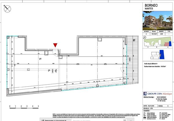 Local commercial de 158m2 - Nantes