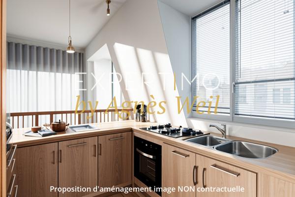 Saint-Cloud (92210) SAINT-CLOUD - COTEAUX - APPARTEMENT 2 PIECES LUMINEUX AVEC CAVE.