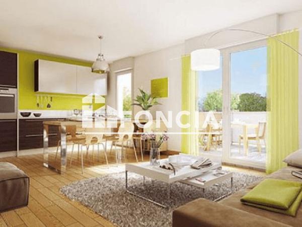 Location Appartement 2 pièces 39.48 m² - 34 RUE DE LA GRANGE AU LOUP Nantes 44000