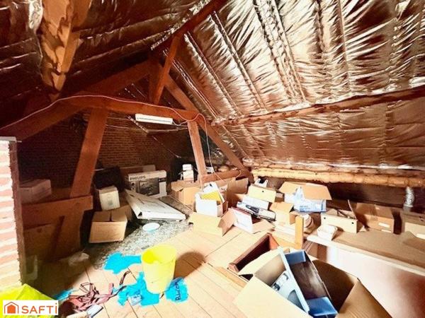 Beuvrages – Maison semi individuelle avec garage et jardin