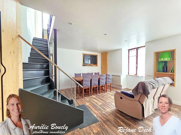 Saint-Laurent-du-Pont (38380) APPARTEMENT T4 EN DUPLEX DANS BATISSE DE CARACTERE CENTRE BOURG