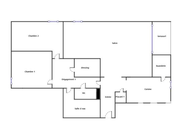 Appartement à vendre 4 pièces 85 m² Marignane