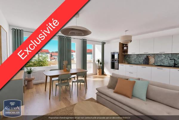 Appartement à vendre 3 pièces 66.24m²