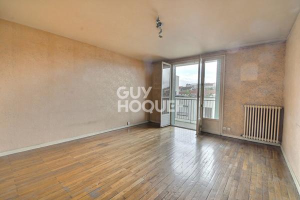 (Visite virtuelle) - À VENDRE, Appartement T3 de 70 m², avec balcon, cave & garage, Coeur de Montchat, LYON (69003)