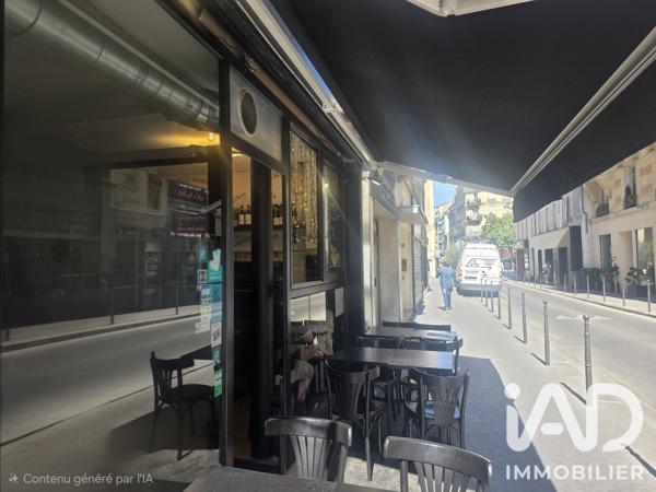 Restaurant à vendre 30 m² Paris 17