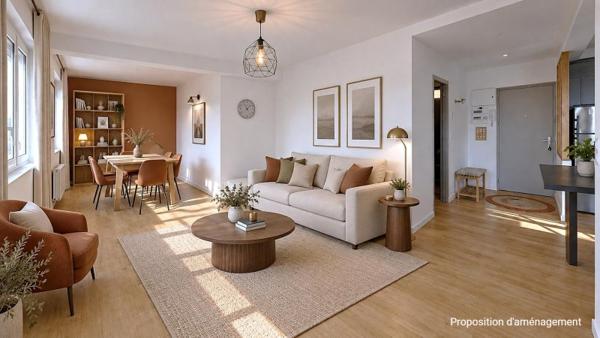 Vente / Appartement T3 à Pau (64000)