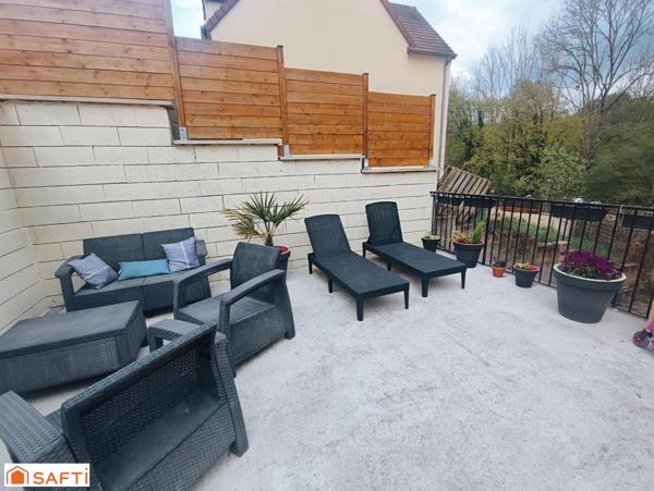 Maison récente, 4 chambres, DPE D, Gare a pied