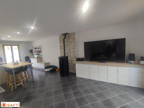 Maison récente, 4 chambres, DPE D, Gare a pied