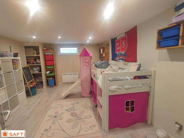 Maison récente, 4 chambres, DPE D, Gare a pied