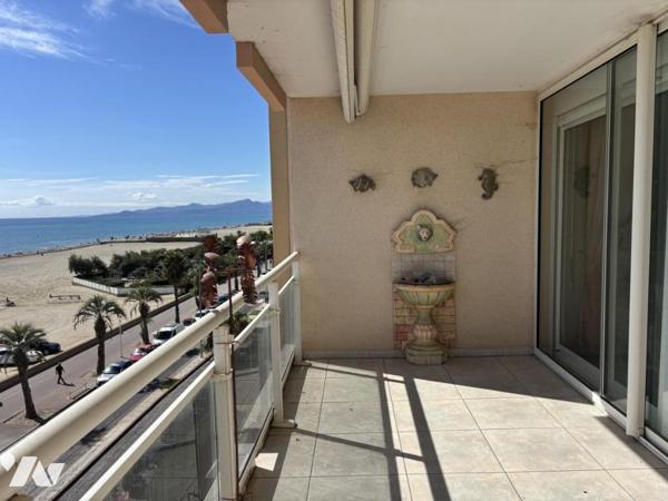 RARE – FRONT DE MER – CANET-EN-ROUSSILLON