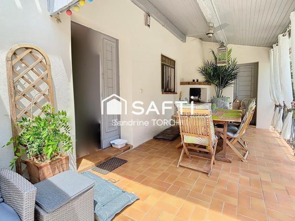 Villa 120m² sur 1400m² de terrain plat avec piscine à Lorgues(83510)