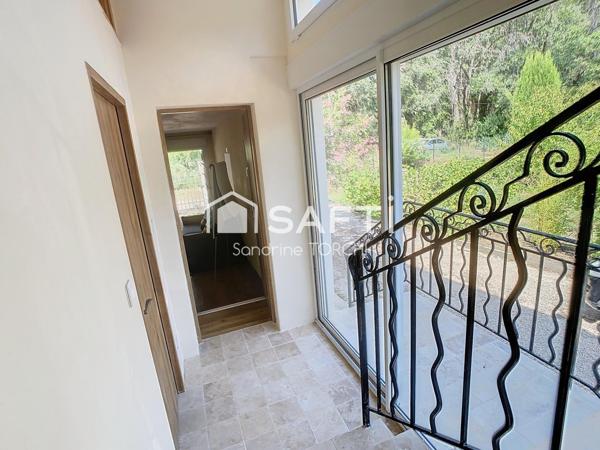 Villa 120m² sur 1400m² de terrain plat avec piscine à Lorgues(83510)