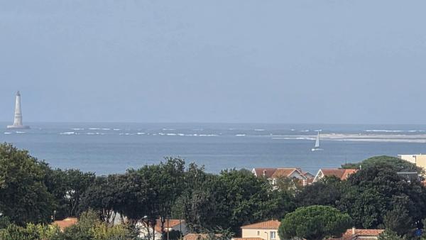 Vue dégagée, bel aperçu mer