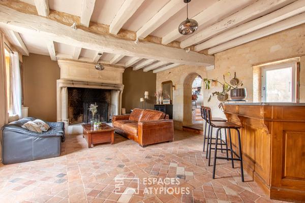 Propriété et gîte de charme entre ciel et terre