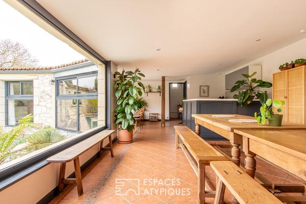 Propriété et gîte de charme entre ciel et terre