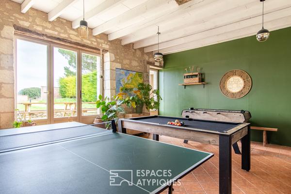 Propriété et gîte de charme entre ciel et terre