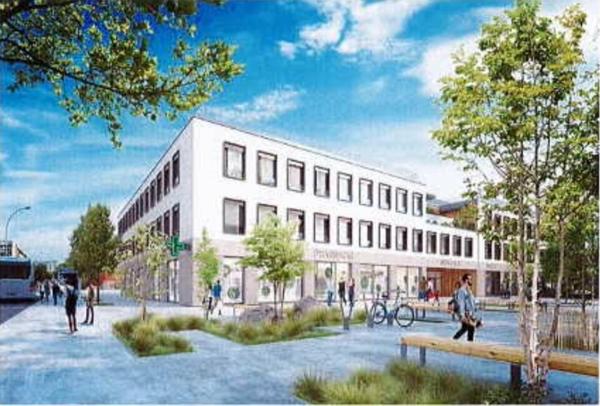 Bureau neuf à vendre à Valence centre avec parkings sécurisés et accès bus