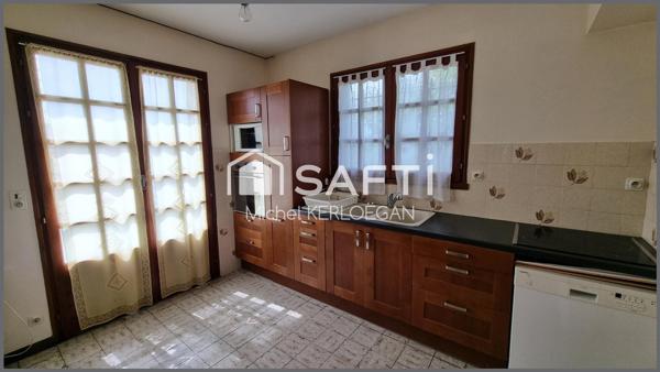 MAISON FAMILIALE DE 137 M² SUR PLUS 500 M² DE TERRAIN