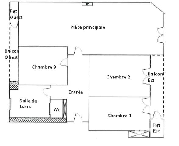Appartement à vendre 5 pièces 100 m² Concarneau