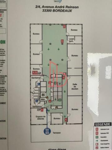 Bureau de 571 m² à louer à Bordeaux Lac - Bruges