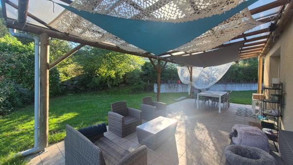 Plain-pied 116 m² – 4 ch – terrain 1400 m²– garage