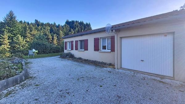 Plain-pied 116 m² – 4 ch – terrain 1400 m²– garage