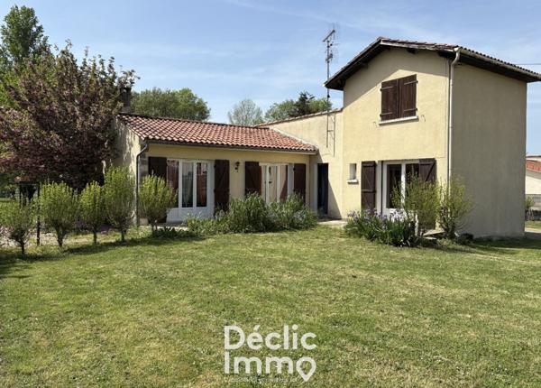 Vente maison Fleac, 110m² 5 pièces 175 000€ avec garage