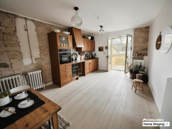 Maison en pierres 2 chambres avec dépendance, garage et jardin de 225m2