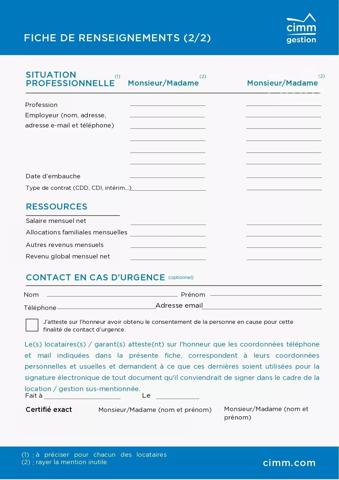 AUCUN RENSEIGNEMENT PAR TELEPHONE candidatures par écrit : st-maur-des-fosses @cimm.com