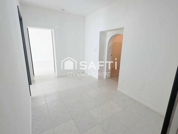 Appartement F3, 2 SDD WC, adapté pour PMR