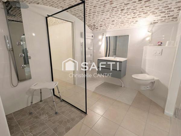 Appartement F3, 2 SDD WC, adapté pour PMR
