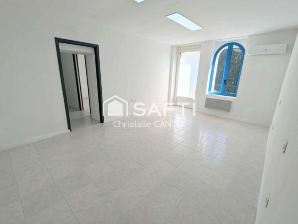 Appartement F3, 2 SDD WC, adapté pour PMR