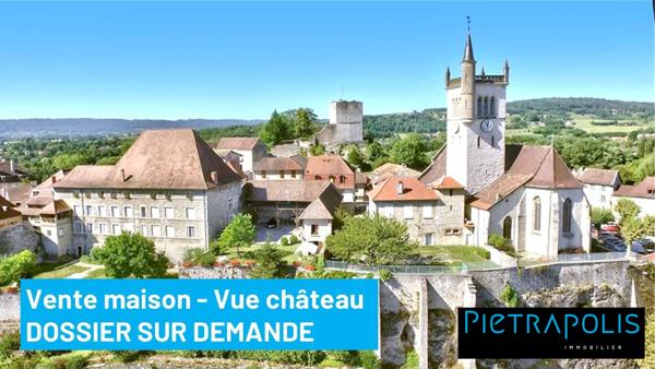 Morestel CENTRE - Maison traditionnelle 148 m²  sur terrain de 800 m²