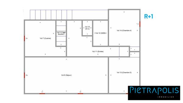 Morestel CENTRE - Maison traditionnelle 148 m²  sur terrain de 800 m²