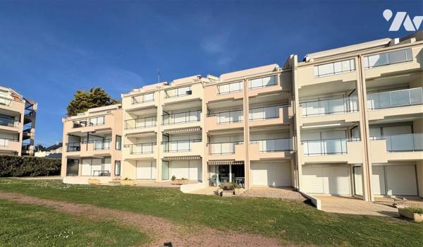 Pornic Joselière, plage de la Birochère, studio face mer, cave, garage, terrasse
