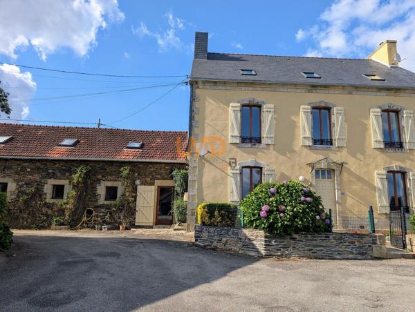 4 Gîtes en Bretagne sur un terrain d'environ 5 000 m2