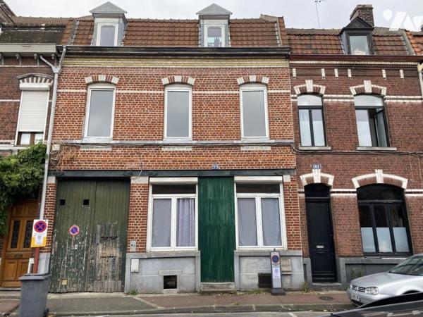 A VENDRE IMMEUBLE D HABITATION ET DE COMMERCE SUR ROUBAIX