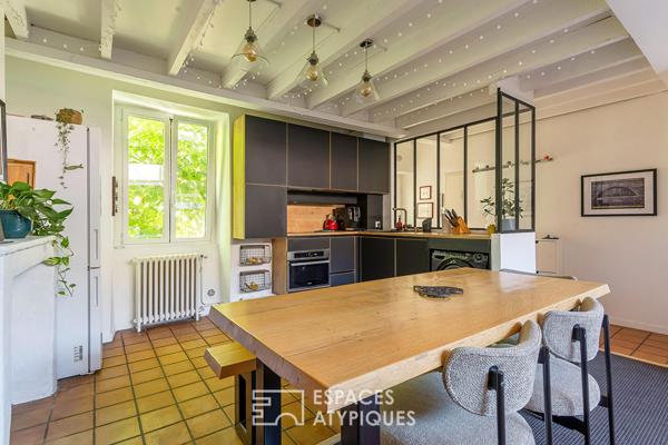 Duplex rénové quartier Saint Georges