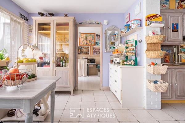 Maison familiale avec piscine intérieure