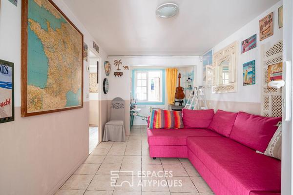 Maison familiale avec piscine intérieure