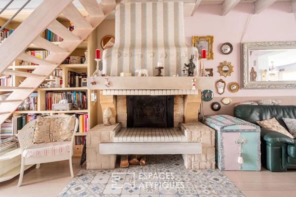 Maison familiale avec piscine intérieure