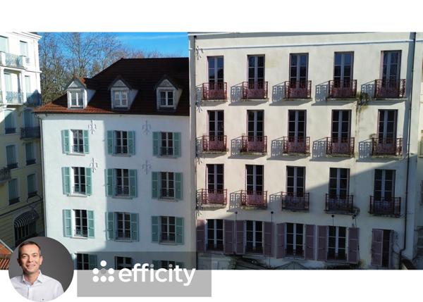 Appartement 2 pièces - 43 m² Exclusivité efficity