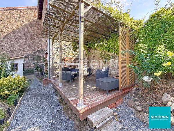 A 10 min de Feurs, ROZIER-EN-DONZY, maison rénovée de 68,92 m2 habitables sur terrain 763 m2 avec grand garage