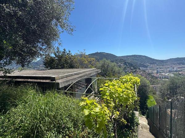 Maison indépendante avec vue mer panoramique, quartier Rimiez, Nice