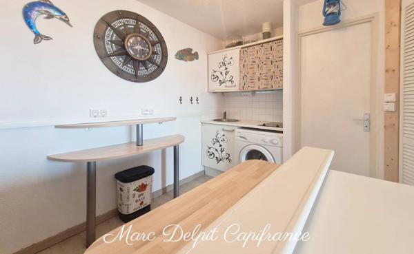 Appartement meublé à vendre 2 pièces LE BARCARES (66), quartier La Coudalère, entre Méditerranée et port de plaisance,