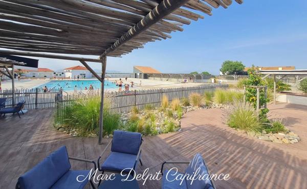 Appartement meublé à vendre 2 pièces LE BARCARES (66), quartier La Coudalère, entre Méditerranée et port de plaisance,
