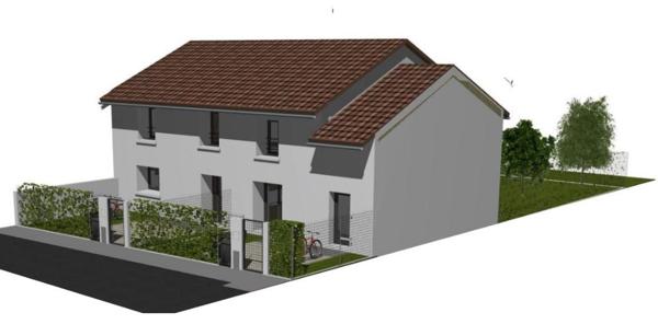 Maison mitoyenne à finir