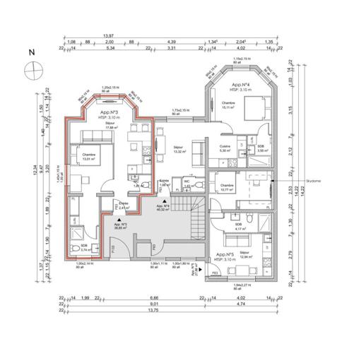 Vente / Appartement à Rouen (76000)