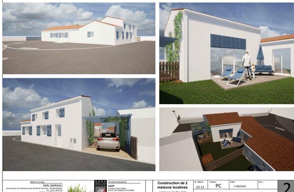 Maison T3 à 100m de la plage à BRETIGNOLLES SUR MER